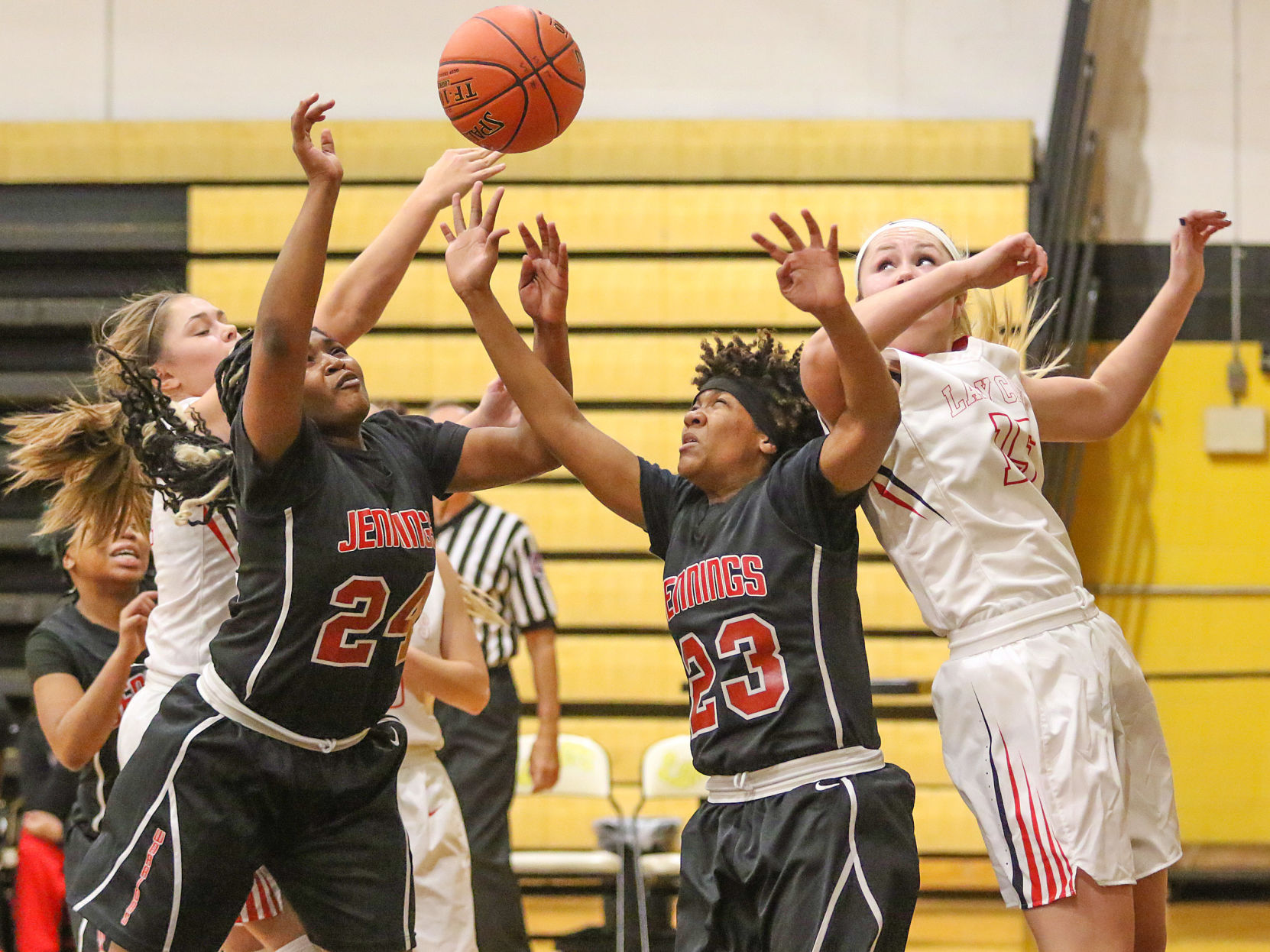 Jennings vs. Union girls basketball